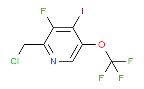 2-(Chloromethyl)-3-fluoro-4-iodo-5-(trifluoromethoxy)pyridine