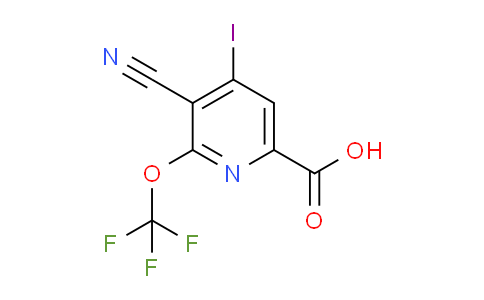 AM172328 | 1804393-30-3 | 3-Cyano-4-iodo-2-(trifluoromethoxy)pyridine-6-carboxylic acid