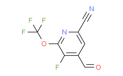 AM172331 | 1806241-53-1 | 6-Cyano-3-fluoro-2-(trifluoromethoxy)pyridine-4-carboxaldehyde