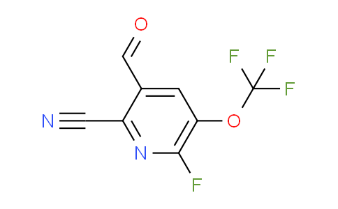 AM172334 | 1803951-20-3 | 2-Cyano-6-fluoro-5-(trifluoromethoxy)pyridine-3-carboxaldehyde