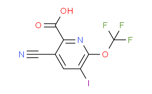AM172340 | 1804393-38-1 | 3-Cyano-5-iodo-6-(trifluoromethoxy)pyridine-2-carboxylic acid