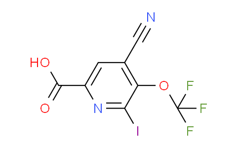 AM172341 | 1804333-27-4 | 4-Cyano-2-iodo-3-(trifluoromethoxy)pyridine-6-carboxylic acid