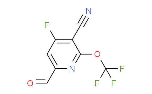 AM172342 | 1804472-34-1 | 3-Cyano-4-fluoro-2-(trifluoromethoxy)pyridine-6-carboxaldehyde