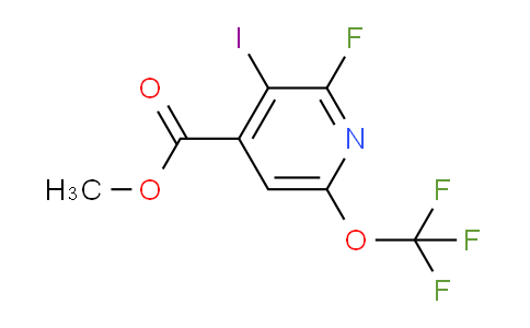 AM172347 | 1805966-20-4 | Methyl 2-fluoro-3-iodo-6-(trifluoromethoxy)pyridine-4-carboxylate
