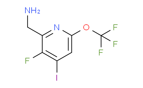 2-(Aminomethyl)-3-fluoro-4-iodo-6-(trifluoromethoxy)pyridine