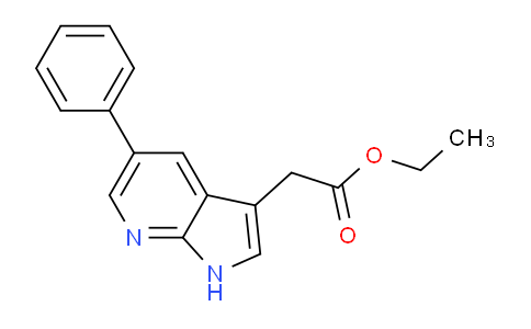 AM17235 | 1261788-30-0 | Ethyl 5-phenyl-1H-pyrrolo[2,3-b]pyridine-3-acetate