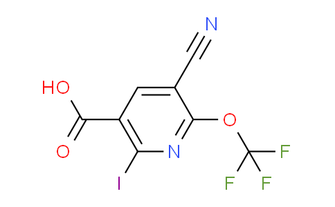 AM172351 | 1804393-54-1 | 3-Cyano-6-iodo-2-(trifluoromethoxy)pyridine-5-carboxylic acid