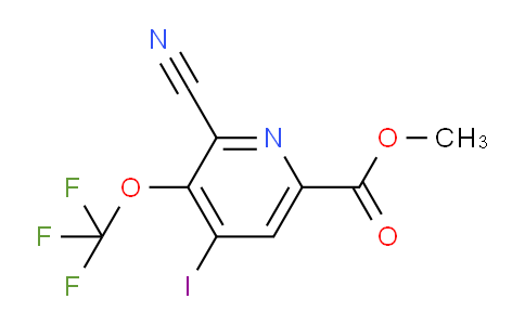 AM172356 | 1804393-59-6 | Methyl 2-cyano-4-iodo-3-(trifluoromethoxy)pyridine-6-carboxylate