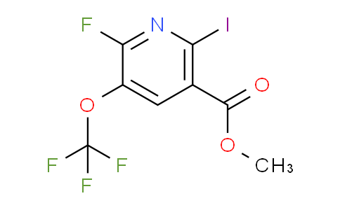 AM172359 | 1804307-16-1 | Methyl 2-fluoro-6-iodo-3-(trifluoromethoxy)pyridine-5-carboxylate