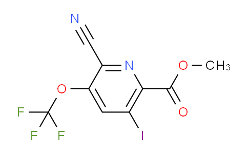 AM172360 | 1803709-16-1 | Methyl 2-cyano-5-iodo-3-(trifluoromethoxy)pyridine-6-carboxylate