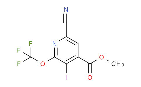 AM172363 | 1803623-98-4 | Methyl 6-cyano-3-iodo-2-(trifluoromethoxy)pyridine-4-carboxylate