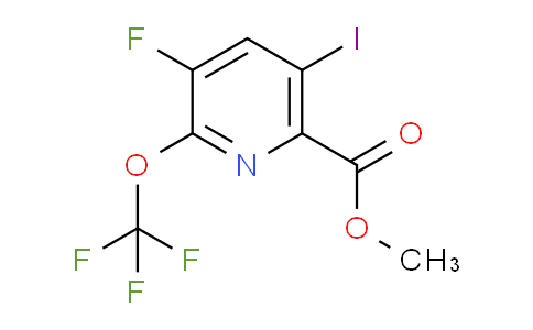 AM172369 | 1806257-40-8 | Methyl 3-fluoro-5-iodo-2-(trifluoromethoxy)pyridine-6-carboxylate