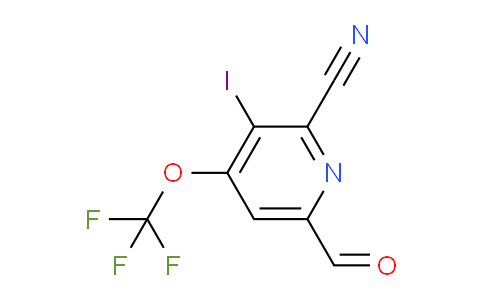 AM172374 | 1803655-12-0 | 2-Cyano-3-iodo-4-(trifluoromethoxy)pyridine-6-carboxaldehyde