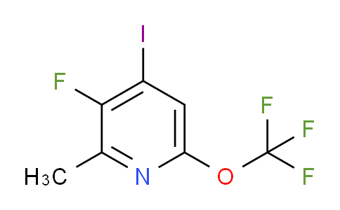 3-Fluoro-4-iodo-2-methyl-6-(trifluoromethoxy)pyridine