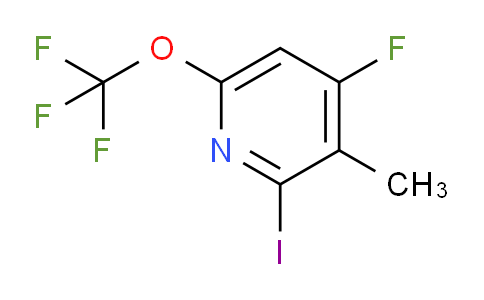 4-Fluoro-2-iodo-3-methyl-6-(trifluoromethoxy)pyridine