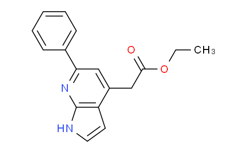 AM17240 | 1261739-67-6 | Ethyl 6-phenyl-1H-pyrrolo[2,3-b]pyridine-4-acetate