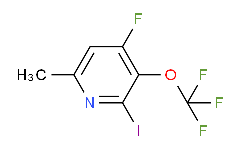 AM172400 | 1804308-73-3 | 4-Fluoro-2-iodo-6-methyl-3-(trifluoromethoxy)pyridine
