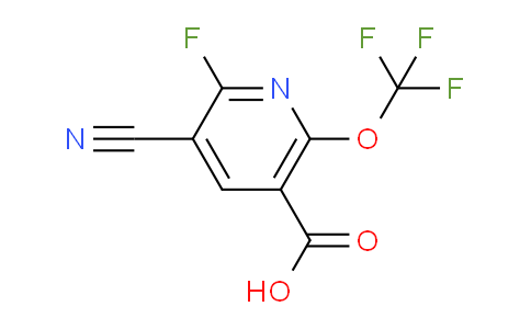 AM172405 | 1805930-14-6 | 3-Cyano-2-fluoro-6-(trifluoromethoxy)pyridine-5-carboxylic acid