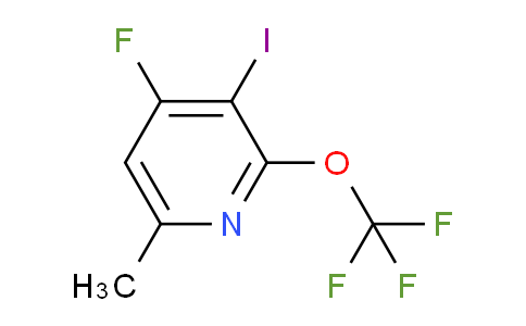 AM172406 | 1804740-73-5 | 4-Fluoro-3-iodo-6-methyl-2-(trifluoromethoxy)pyridine