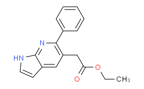 AM17241 | 1261844-92-1 | Ethyl 6-phenyl-1H-pyrrolo[2,3-b]pyridine-5-acetate