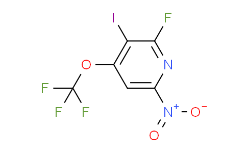 2-Fluoro-3-iodo-6-nitro-4-(trifluoromethoxy)pyridine