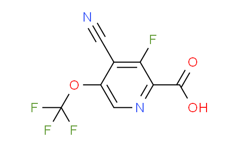 AM172434 | 1806242-95-4 | 4-Cyano-3-fluoro-5-(trifluoromethoxy)pyridine-2-carboxylic acid