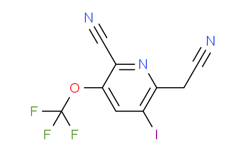 AM172440 | 1804670-60-7 | 2-Cyano-5-iodo-3-(trifluoromethoxy)pyridine-6-acetonitrile