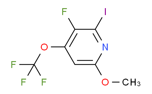 AM172441 | 1804311-66-7 | 3-Fluoro-2-iodo-6-methoxy-4-(trifluoromethoxy)pyridine