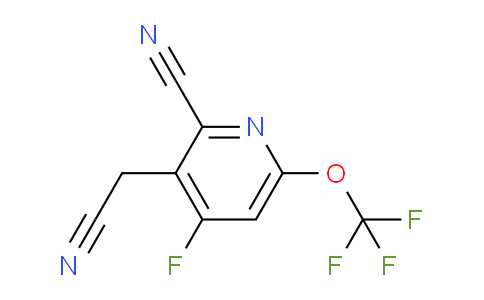 AM172446 | 1804554-51-5 | 2-Cyano-4-fluoro-6-(trifluoromethoxy)pyridine-3-acetonitrile