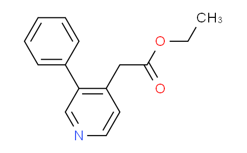 AM17245 | 1261743-61-6 | Ethyl 3-phenylpyridine-4-acetate
