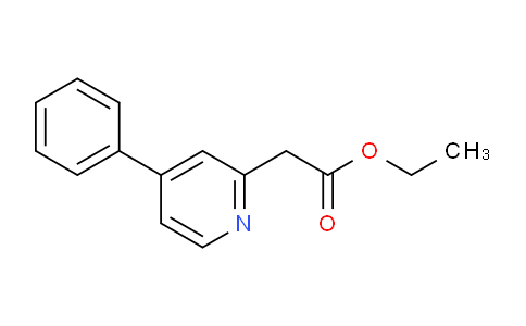 Ethyl 4-phenylpyridine-2-acetate
