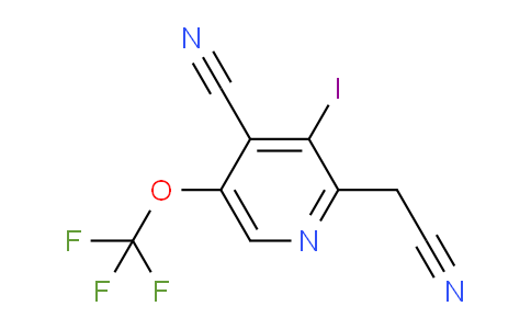 AM172461 | 1804332-53-3 | 4-Cyano-3-iodo-5-(trifluoromethoxy)pyridine-2-acetonitrile