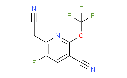 AM172469 | 1806246-94-5 | 3-Cyano-5-fluoro-2-(trifluoromethoxy)pyridine-6-acetonitrile