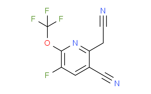 AM172470 | 1805929-05-8 | 3-Cyano-5-fluoro-6-(trifluoromethoxy)pyridine-2-acetonitrile