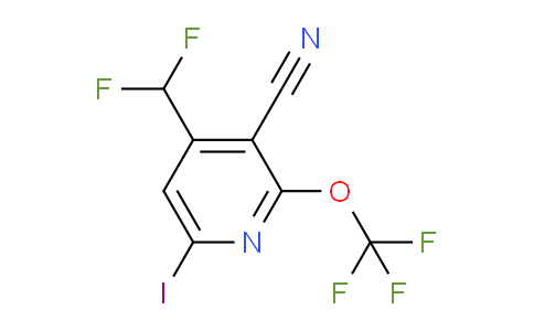 AM172471 | 1803919-71-2 | 3-Cyano-4-(difluoromethyl)-6-iodo-2-(trifluoromethoxy)pyridine