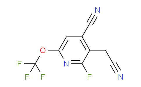 AM172474 | 1804669-31-5 | 4-Cyano-2-fluoro-6-(trifluoromethoxy)pyridine-3-acetonitrile