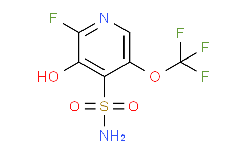 2-Fluoro-3-hydroxy-5-(trifluoromethoxy)pyridine-4-sulfonamide
