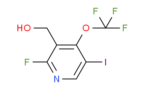 2-Fluoro-5-iodo-4-(trifluoromethoxy)pyridine-3-methanol