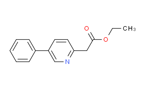 Ethyl 5-phenylpyridine-2-acetate