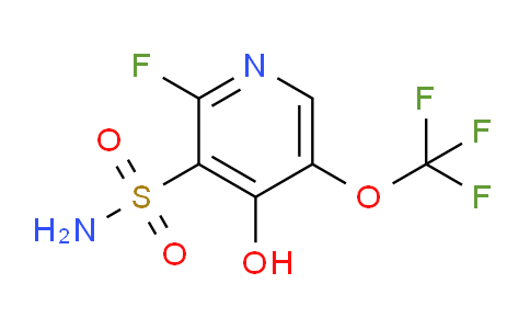 2-Fluoro-4-hydroxy-5-(trifluoromethoxy)pyridine-3-sulfonamide