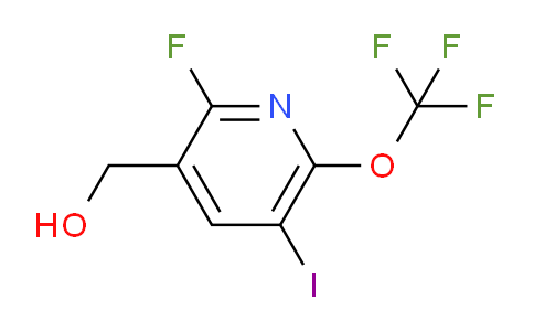 2-Fluoro-5-iodo-6-(trifluoromethoxy)pyridine-3-methanol