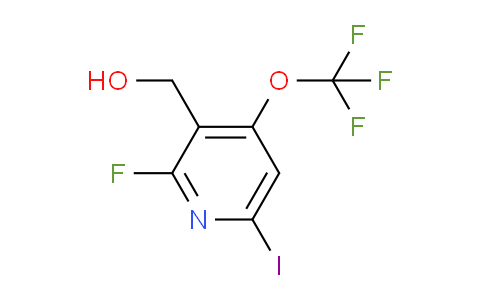 2-Fluoro-6-iodo-4-(trifluoromethoxy)pyridine-3-methanol