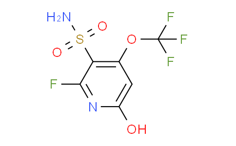 2-Fluoro-6-hydroxy-4-(trifluoromethoxy)pyridine-3-sulfonamide