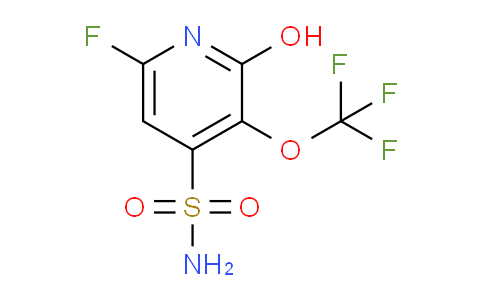 6-Fluoro-2-hydroxy-3-(trifluoromethoxy)pyridine-4-sulfonamide