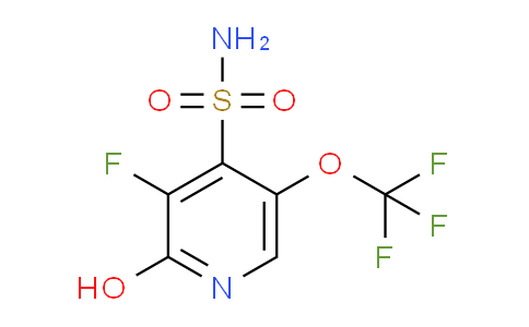 3-Fluoro-2-hydroxy-5-(trifluoromethoxy)pyridine-4-sulfonamide