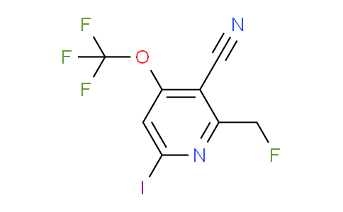 AM172509 | 1804669-43-9 | 3-Cyano-2-(fluoromethyl)-6-iodo-4-(trifluoromethoxy)pyridine