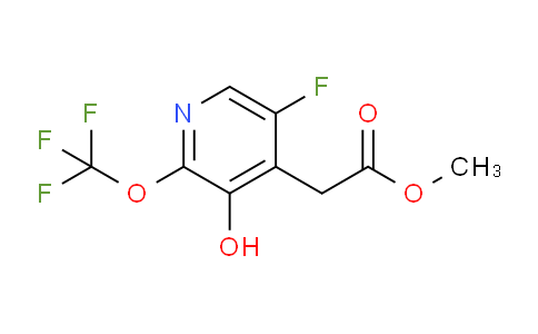 Methyl 5-fluoro-3-hydroxy-2-(trifluoromethoxy)pyridine-4-acetate