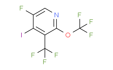 5-Fluoro-4-iodo-2-(trifluoromethoxy)-3-(trifluoromethyl)pyridine