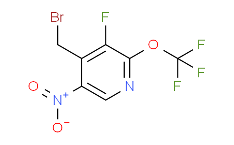 4-(Bromomethyl)-3-fluoro-5-nitro-2-(trifluoromethoxy)pyridine