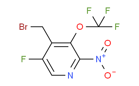 4-(Bromomethyl)-5-fluoro-2-nitro-3-(trifluoromethoxy)pyridine